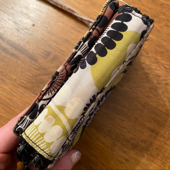 Vera Bradley Cocoa moss double zipper wallet - Picture 5 of 16